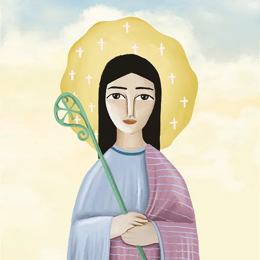 #55 Saint Agatha Kim NFT